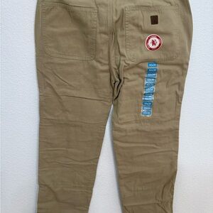 Coleman Brand Flanel Lined Pants Sz 32x30 Mountain Khaki Chino Style# SAZFBP0768